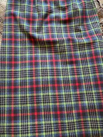 Pendleton Wool Plaid Skirt
