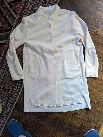 Wool Cocoon Coat