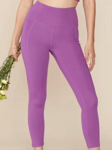 Purple Compressive Leggings