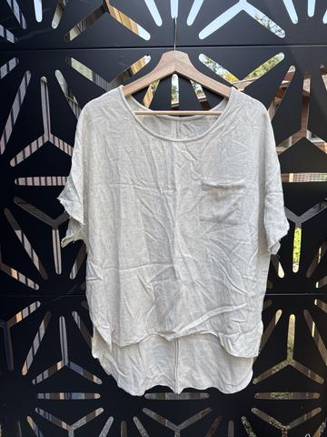 Need to Hem - Linen Top