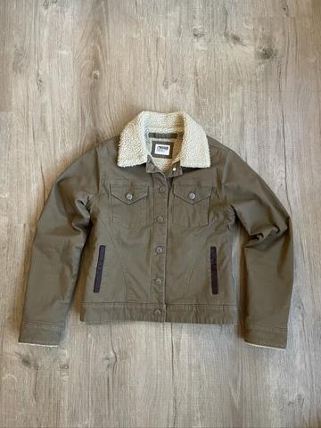 Ranch Sherling Tan Canvas Jacket