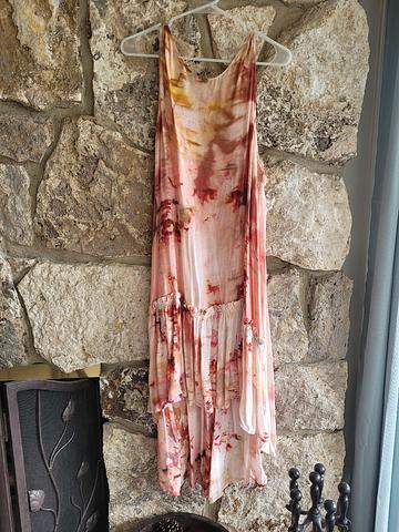 Megan Ilene ice dyed dress