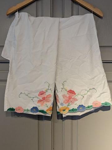 Embroidered Cotton Pillow Case