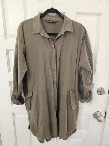Statement Army Green Jacket