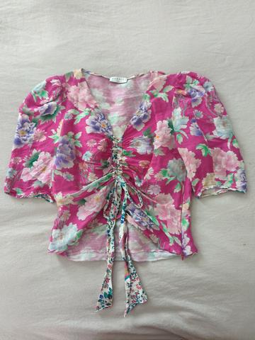 Linen-Silk Blouse