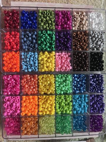 Plastic Pony Beads