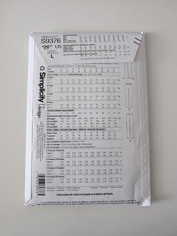 S9376 (Pull-On Trousers)