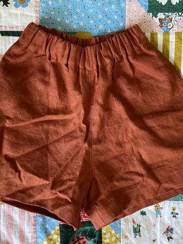 Mayne linen shorts
