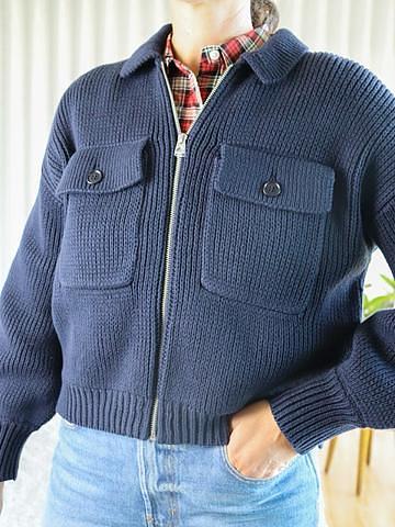 Wallace sweater jacket