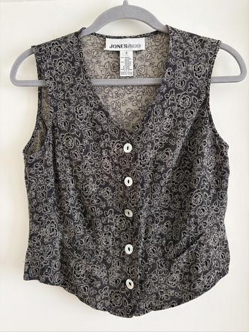 90s Vest Rayon Blend