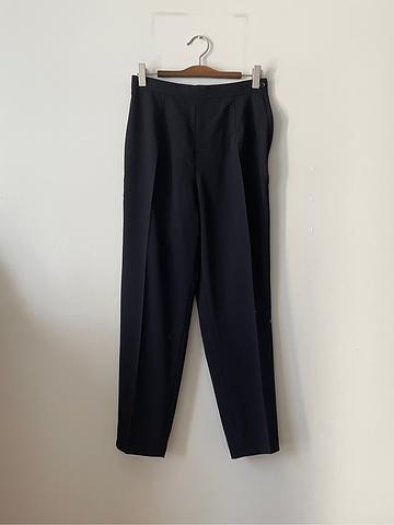 Wool Tailored Tapered Leg Pants