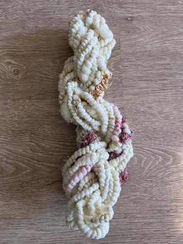 Hand spun art yarn