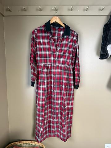 Vintage plaid dress