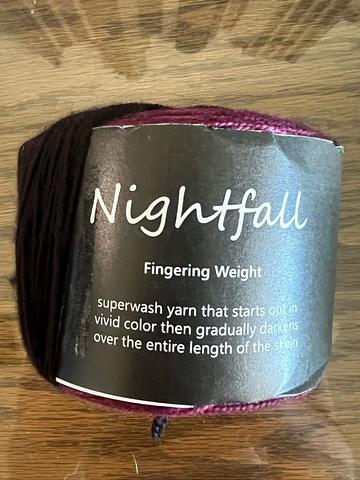 Nightfall yarn