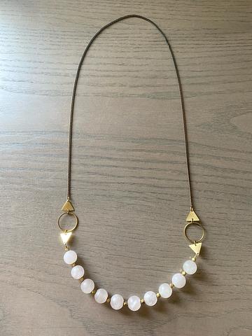 Cool mod statement necklace