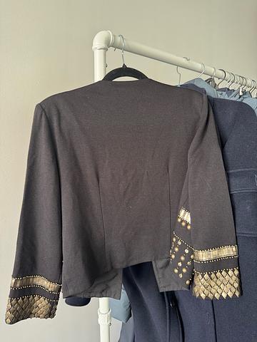 Cropped Embroidered Jacket