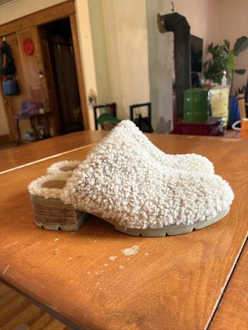 Genuine Shearling Mules