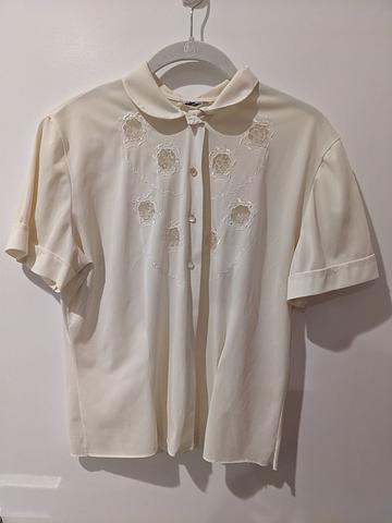 Cream Blouse