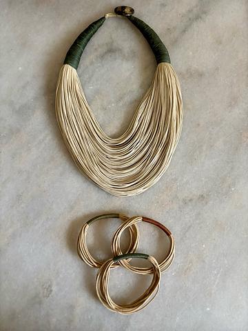 Artisan Fiber Arts Necklace & Bracelets