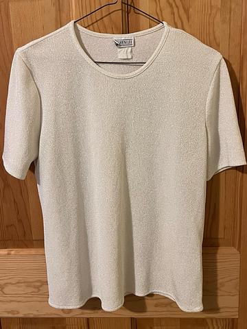 Cream textured shirt