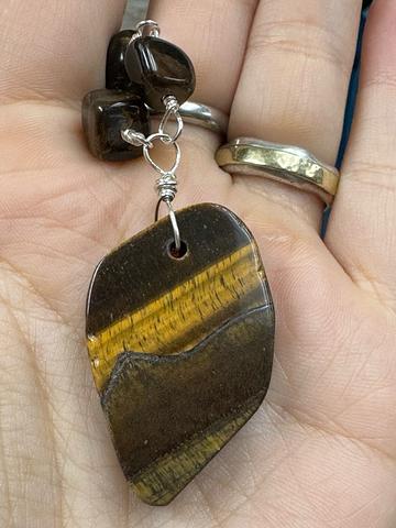 Tiger’s eye necklace