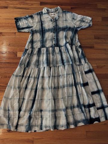 Eden maxi shirt dress