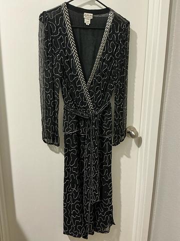 Silk Beaded Dress
