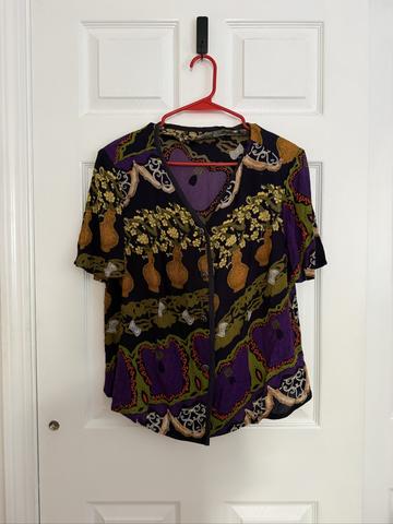Floral vase shirt