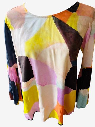 Britte Kai Rand blouse medium