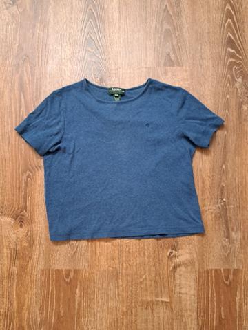 Navy Petite Tee