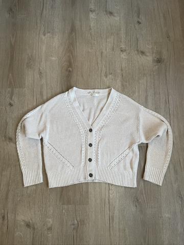 Robin Oatmeal Cardigan Sweater