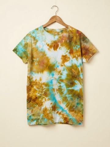 Ice Dyed Everlane Organic Cotton Shirt Dress