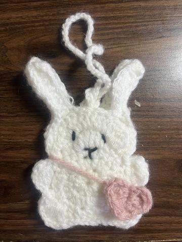 Rabbit Keychain Pouch