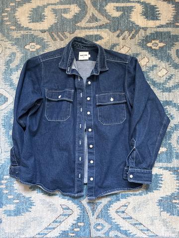 Indigo Chamois Button Up