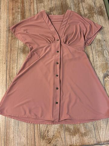 Button front dress M8104