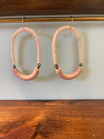 Sequin Hoop Earrings
