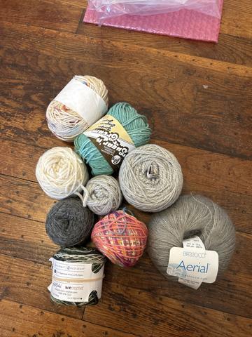Yarn Lot (Wool, Cotton, Mohair, Silk)