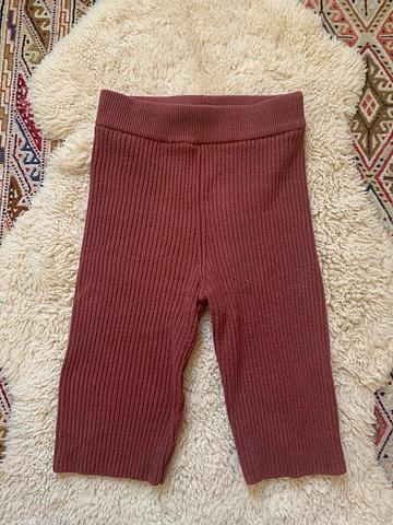 Ribbed shorts