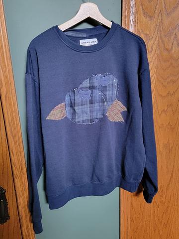 Blueberry Applique Sweatshirt