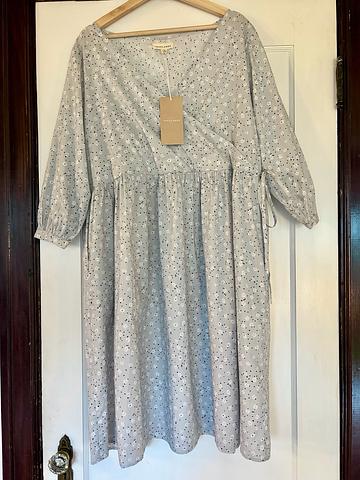 Mock Wrap Dress