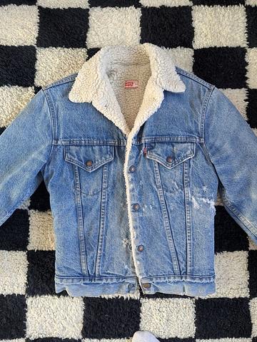 Sherpa trucker denim jacket