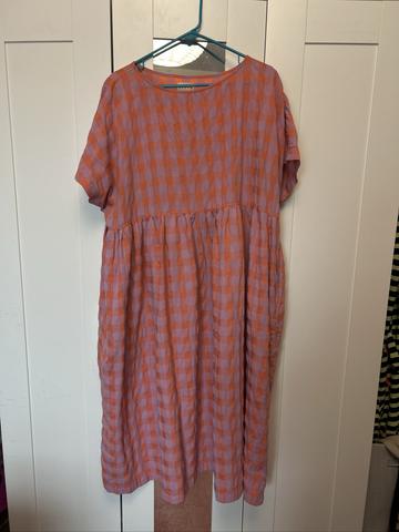 Silvina Gingham Dress