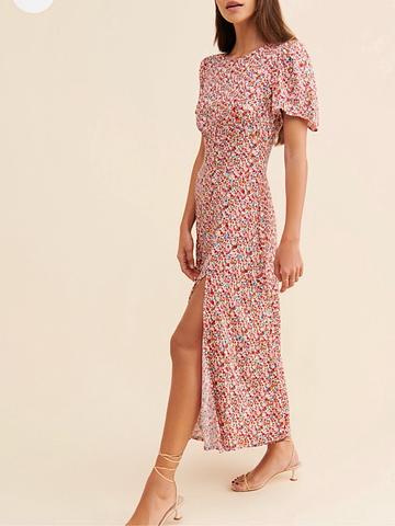 Maxi floral dress