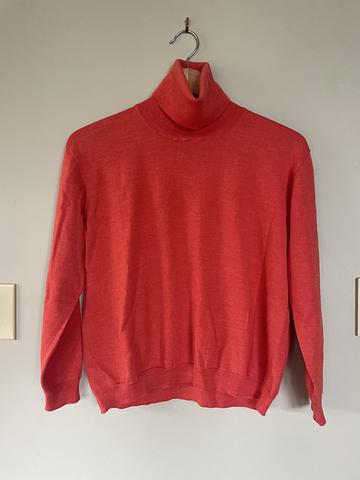 Babaa knitwear merino roll neck fine knit jumper top