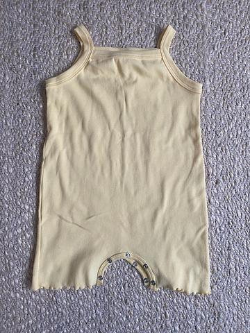 Sleeveless romper