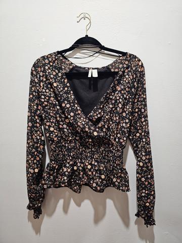 Floral Boho V-Neck