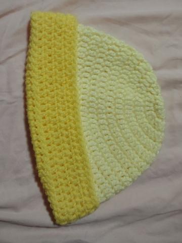 Crochet Folded Cuff Brim Beanie