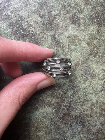 Sterling Silver Weave Ring
