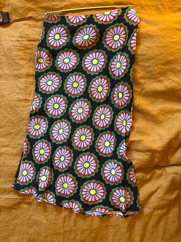 floral skirt