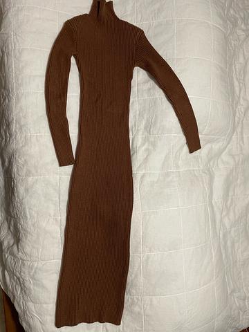 Brown Sweater Dress
